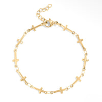 Always With You Cross Chain Bracelet
