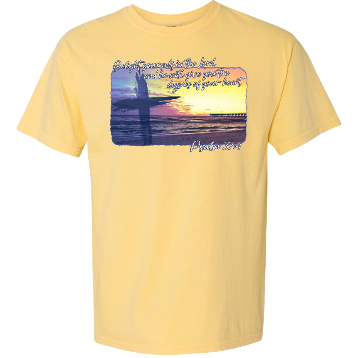 Delight in the Lord – Psalm 37:4 Graphic Tee
