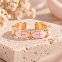 Held by Grace Cross Ring