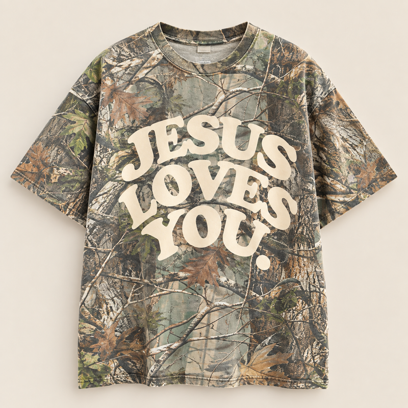 Heavyweight Camo Tee | Limited