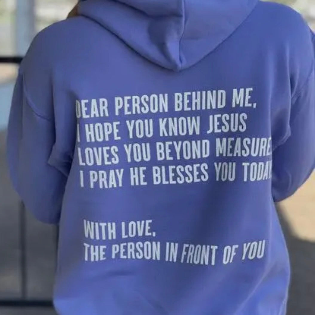 Love Like Jesus Hoodie – Lilac