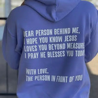 Love Like Jesus Hoodie – Lilac