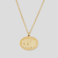 WWJD Gold Chain Necklace