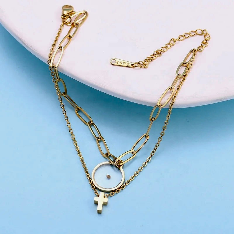 Mustard Seed Stacked Bracelet