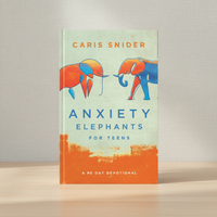 Anxiety Elephants for Teens on Desk