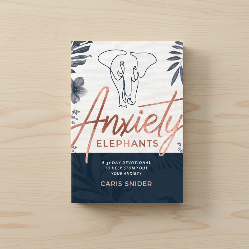 Anxiety Elephants on Desk
