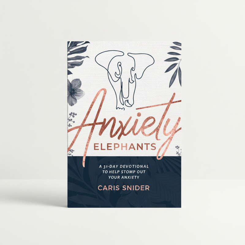 Anxiety Elephants Simple Background