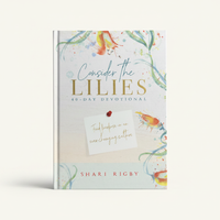 Consider the Lilies Front Cover Simple
