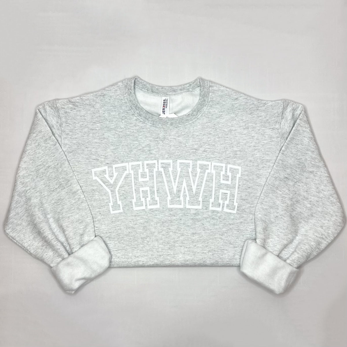 YHWH Puff Graphic Crewneck