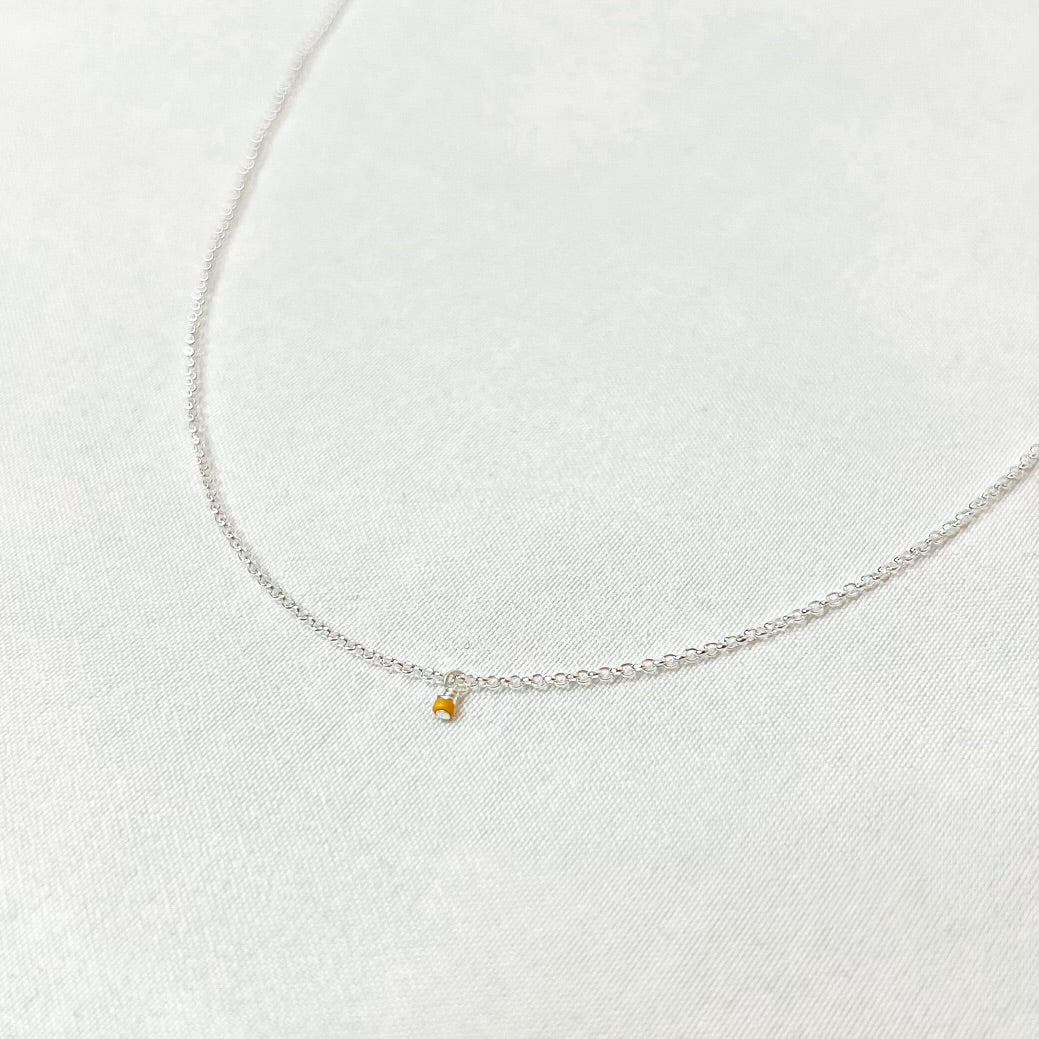 Minimalist Mustard Seed Necklace