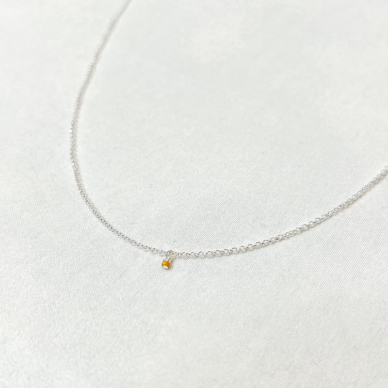 Minimalist Mustard Seed Necklace