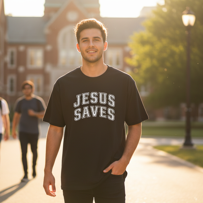 Jesus Saves Solo Male Lifestyle
